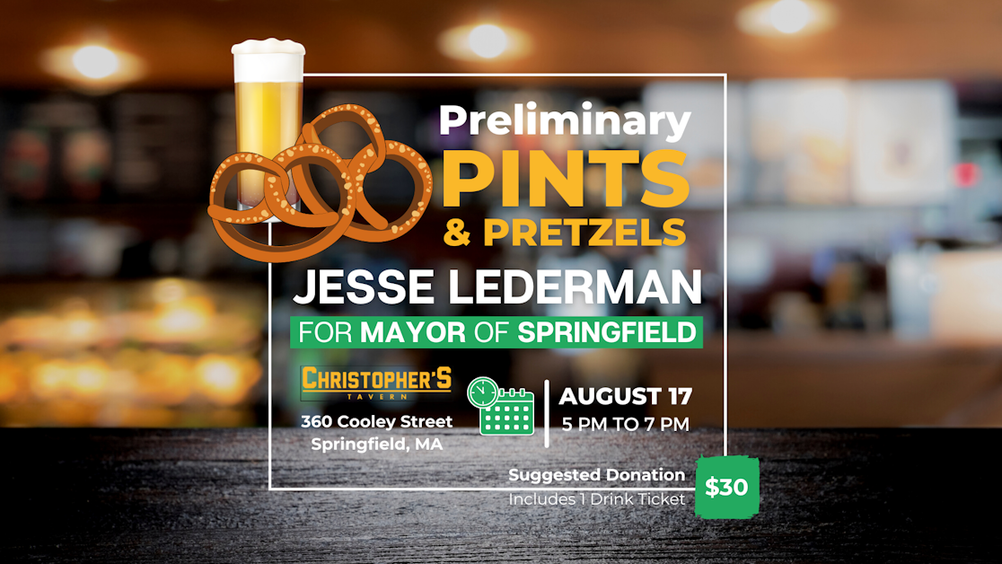 Preliminary Pints & Pretzels Jesse Lederman for Mayor · Mobilize